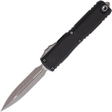 Microtech Ultratech Gen IV D E OTF Knife For Tactical Enthusiasts With Glass Breaker M390MK Blade Apocalyptic Finish by Microtech
