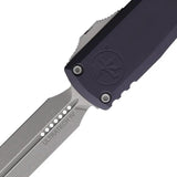 Microtech Ultratech Auto Knife Gen IV DE M390 Blade Five Inch Closed 3.5 Inch Glass Breaker For EDC Enthusiasts by Microtech