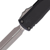 Microtech Ultratech Gen IV D E OTF Knife For Tactical Enthusiasts With Glass Breaker M390MK Blade Apocalyptic Finish by Microtech