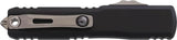 Microtech Ultratech Gen IV Auto Knife Double Edge 11224-10 For EDC Enthusiasts With M390 Blade Glass Breaker Pocket Clip by Microtech