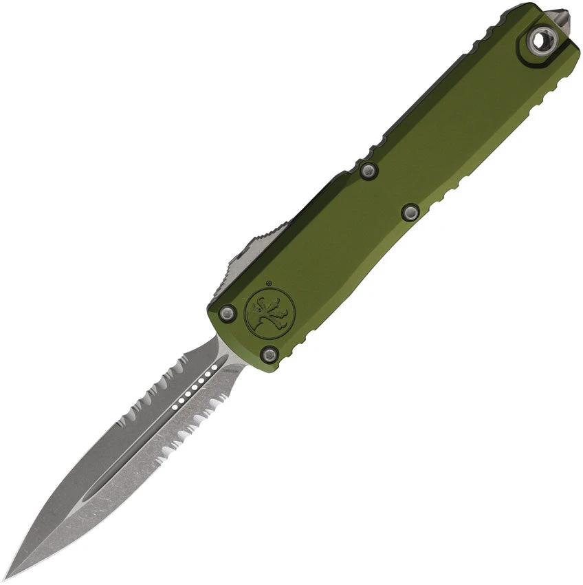 Microtech Ultratech Auto Knife Gen IV Dual Edge OTF 11224-11APOD For EDC Enthusiasts by Microtech