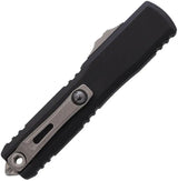 Microtech Ultratech Auto OTF Knife Gen IV Double Edge Bohler M390MK Blade Apocalyptic Finish for Tactical EDC by Microtech