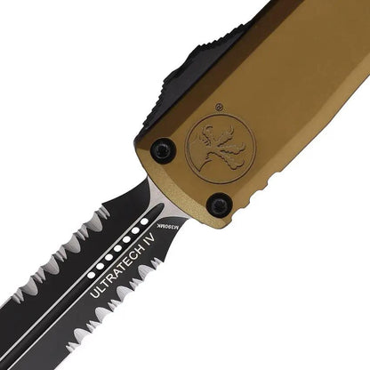 Microtech Ultratech Auto Gen IV OTF Knife With Dagger M390 Blade For Collectors And Pros by Microtech