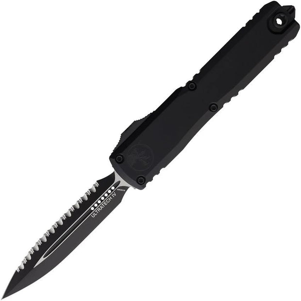 Microtech Ultratech Auto Knife with Automatic Opening Two Tone M390MK Blade Glass Breaker for Tactical Pros by Microtech