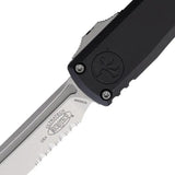 Microtech Ultratech Auto OTF Knife Gen III ZBP Zero Blade Play Dual Fuel Drive Train Stonewash M390 Blade EDC by Microtech