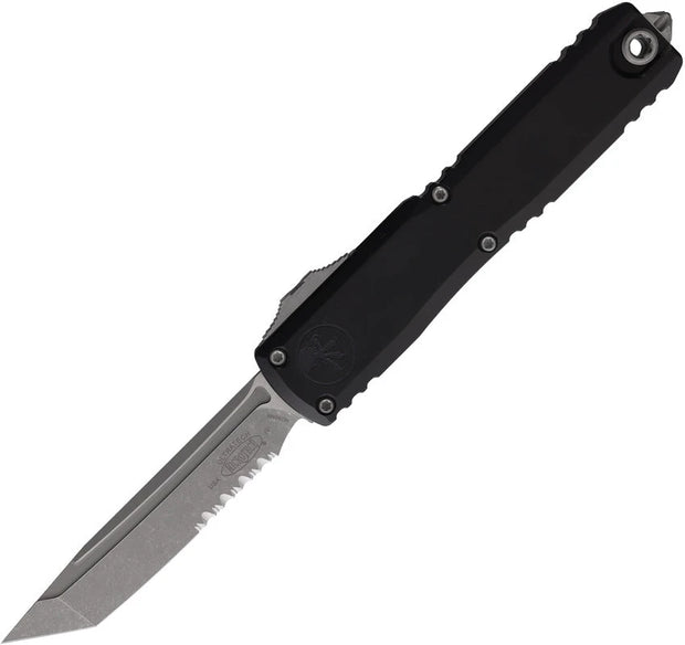 Microtech Auto Ultratech Gen IV OTF Knife For EDC Pros With Apocalyptic Finish Glass Breaker by Microtech