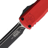Microtech Ultratech Auto Gen IV TE OTF Knife for Enthusiasts Premium Red Aluminum Handle M390MK Blade by Microtech