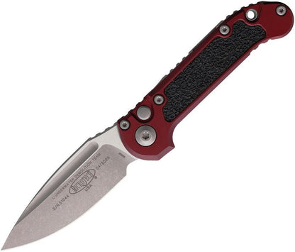 Microtech Auto LUDT GenIII 1135-10APMR Automatic Knife For EDC Enthusiasts Merlot Aluminum Handle by Microtech