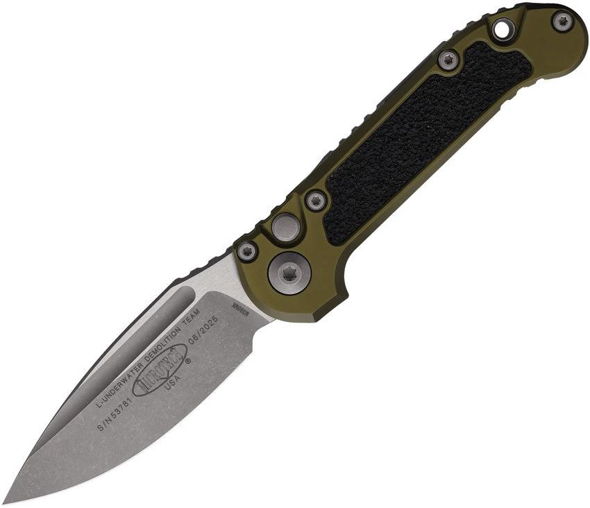 Microtech Auto LUDT Button Lock GenIII 1135-10APOD by Microtech