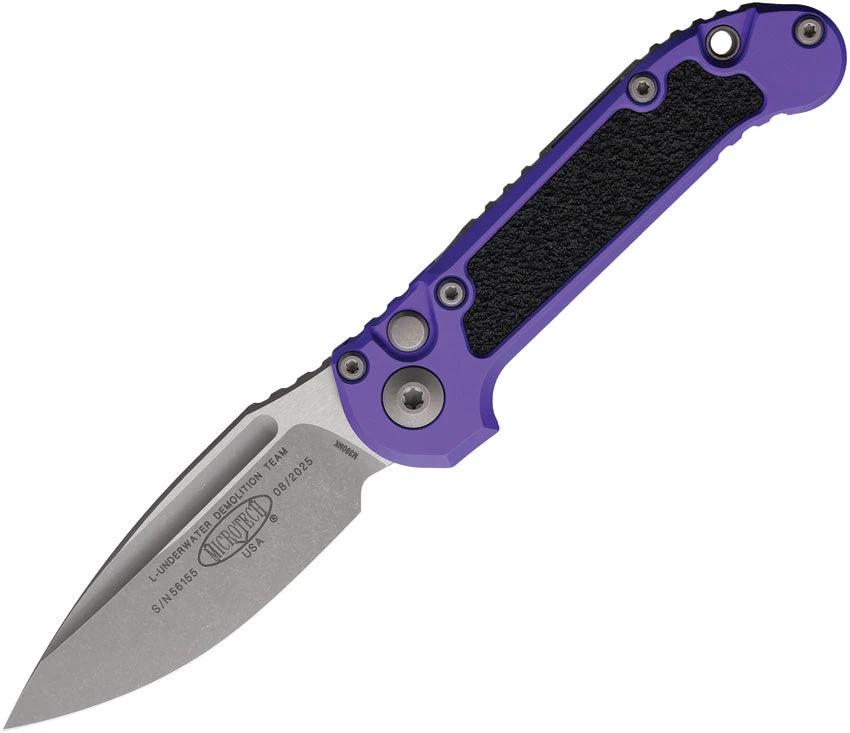 Microtech Auto LUDT Button Lock GenIII 1135-10APPU by Microtech