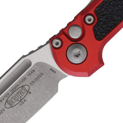 Microtech Auto LUDT Button Lock Gen III 1135-10APRD EDC Knife Elite Apocalyptic Finish by Microtech