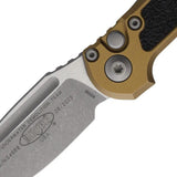 Microtech Auto LUDT Button Lock Gen III Knife 113510APTA With Apocalyptic M390MK Blade For EDC Enthusiasts by Microtech