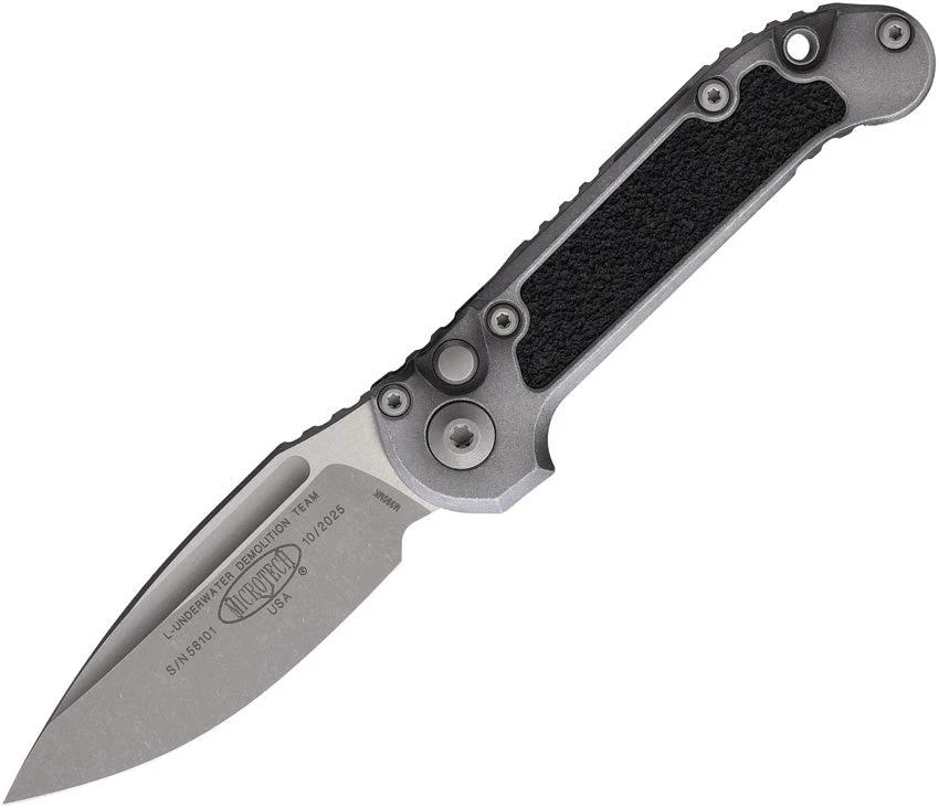 Microtech Auto LUDT Button Lock GenIII 1135-10APWME by Microtech