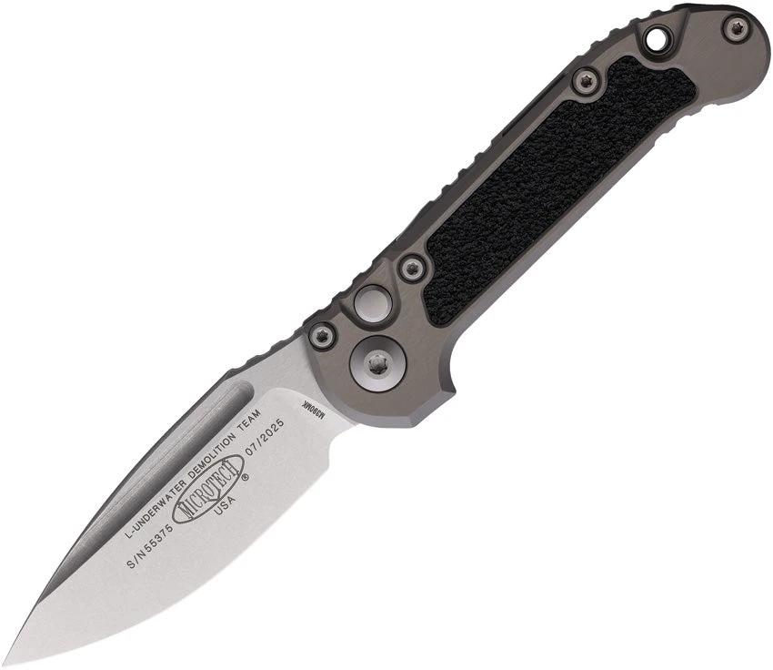 Microtech Auto LUDT Button Lock GenIII 1135-10NC by Microtech