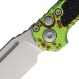 Microtech Auto LUDT Button Lock Gen III EDC Tactical Knife With Bohler M390MK Blade And Aluminum Handle by Microtech