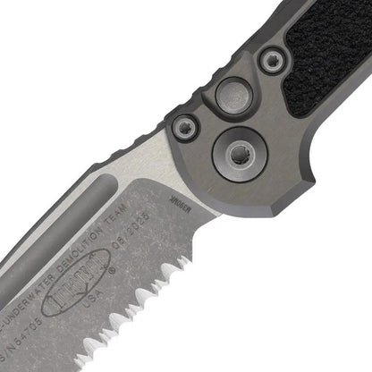 Microtech Auto LUDT Gen III Knife 113511APNC Automatic Opening With Apocalyptic Finish M390 Blade For Tactical EDC Fans by Microtech