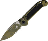 Microtech Auto LUDT Button Lock GenIII Knife for EDC Enthusiasts with Automatic Opening M390 Blade by Microtech