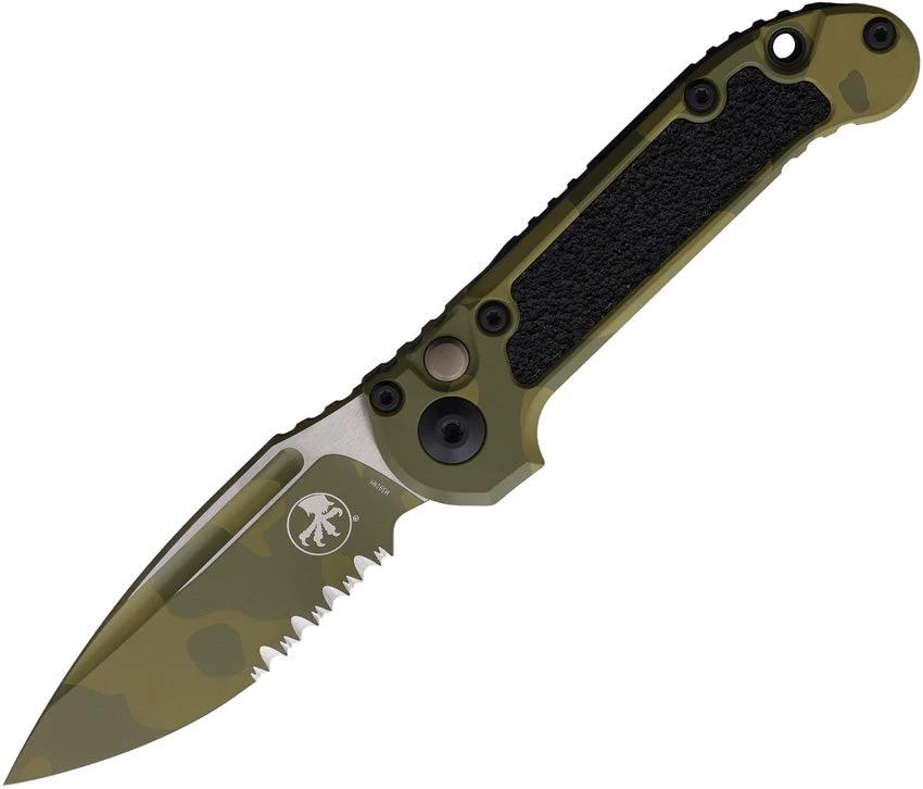 Microtech Auto LUDT Button Lock GenIII Knife for EDC Enthusiasts with Automatic Opening M390 Blade by Microtech