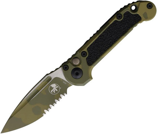Microtech Auto LUDT Button Lock GenIII Knife for EDC Enthusiasts with Automatic Opening M390 Blade by Microtech