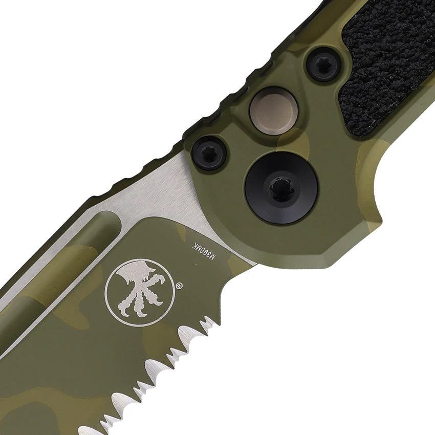 Microtech Auto LUDT Button Lock GenIII Knife for EDC Enthusiasts with Automatic Opening M390 Blade by Microtech