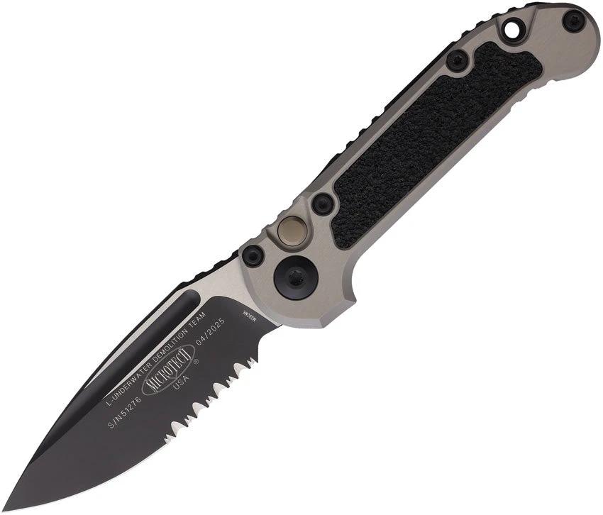 Microtech Auto LUDT Gen III 1135 2NC Automatic Knife With Bohler M390MK Blade Aluminum Handle For EDC Enthusiasts by Microtech