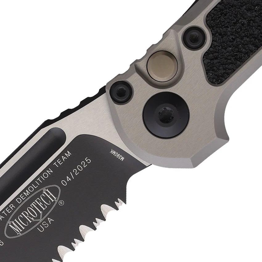 Microtech Auto LUDT Gen III 1135 2NC Automatic Knife With Bohler M390MK Blade Aluminum Handle For EDC Enthusiasts by Microtech