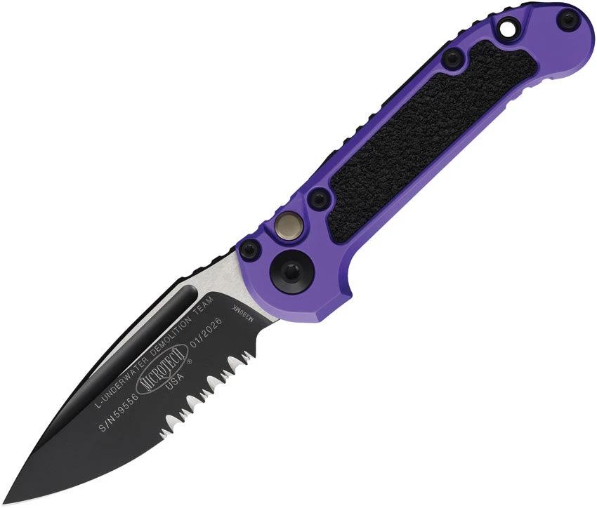 Microtech Auto LUDT Button Lock GenIII 1135-2PU by Microtech