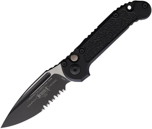 Microtech Auto LUDT Gen III Button Lock Tactical Knife Automatic Opening Premium M390 Blade For Enthusiasts by Microtech