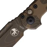 Premium Microtech Auto LUDT Button Lock Gen III Knife For Collectors M390MK 3.5in Blade Aluminum by Microtech