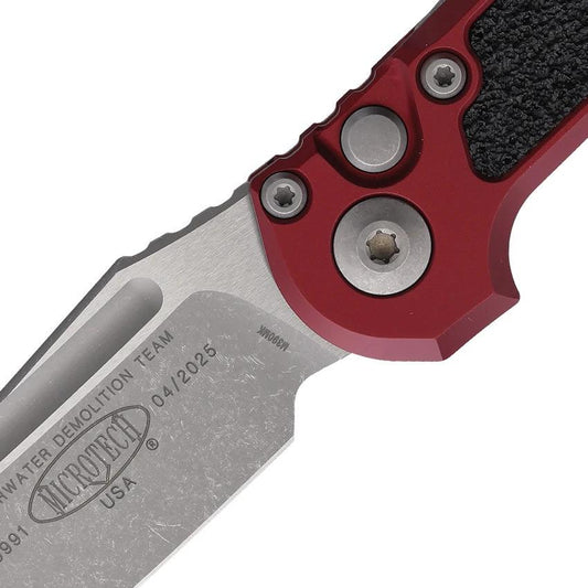 Microtech Auto LUDT Button Lock GenIII 1136-10APMR Knife Apocalyptic Finish M390MK Bohler Blade Collectors by Microtech