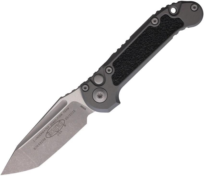 Microtech Auto LUDT GenIII Button Lock Knife With Bohler M390 Blade EDC Tactical Edition by Microtech