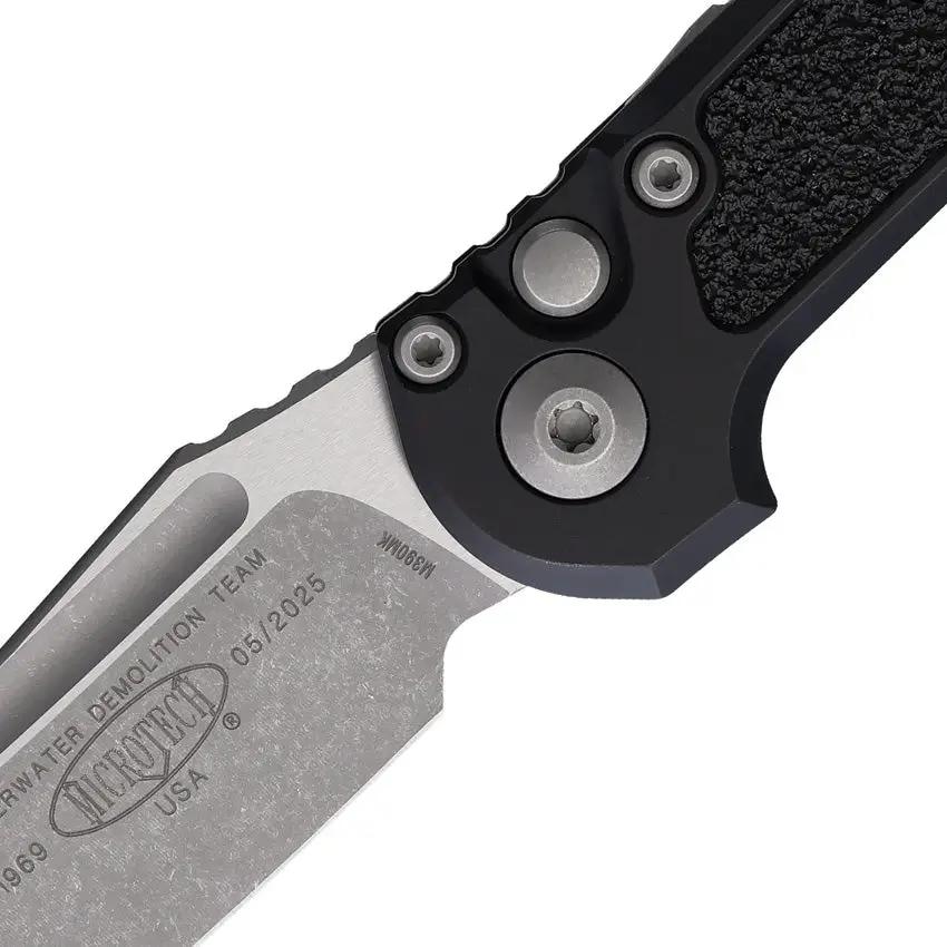 Microtech Auto LUDT Button Lock Gen III 1136 10AP Automatic Knife With Apocalyptic M390 Tanto Blade For EDC Enthusiasts by Microtech