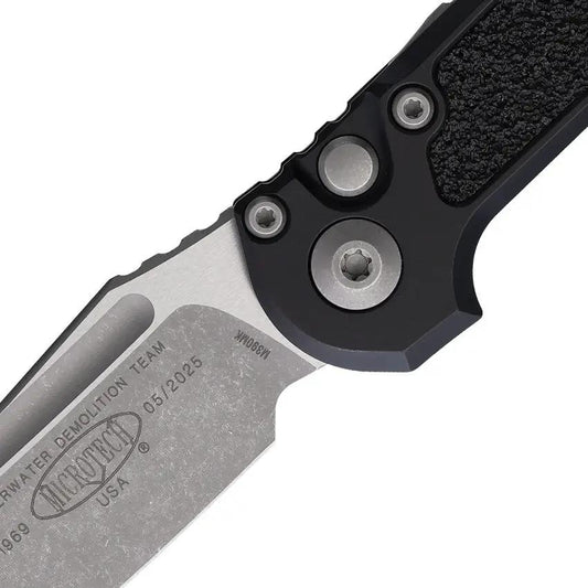 Microtech Auto LUDT Button Lock Gen III 1136 10AP Automatic Knife With Apocalyptic M390 Tanto Blade For EDC Enthusiasts by Microtech