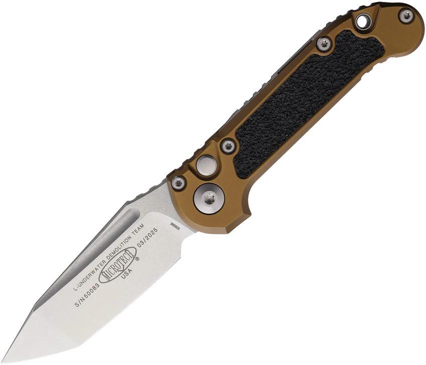 Microtech Auto LUDT Gen III Button Lock Tactical EDC Knife For Everyday Carry Enthusiasts 1136 10TA by Microtech
