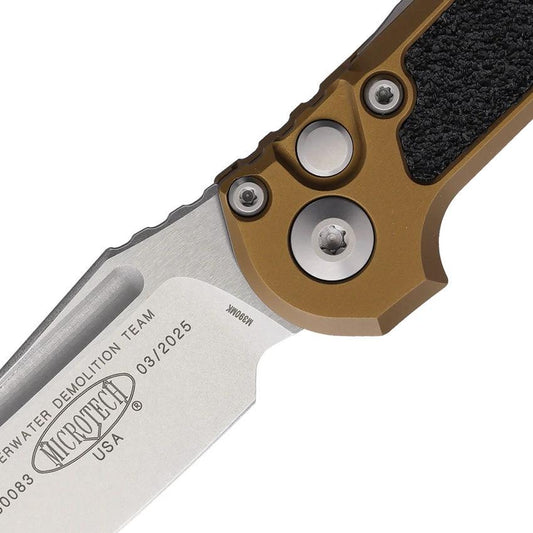 Microtech Auto LUDT Gen III Button Lock Tactical EDC Knife For Everyday Carry Enthusiasts 1136 10TA by Microtech