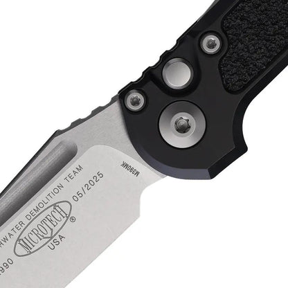 Microtech Auto LUDT Gen III 1136-10 EDC Knife With Button Lock Stonewash M390 Blade by Microtech