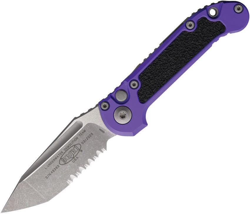 Microtech Auto LUDT Button Lock GenIII 1136-11APPU by Microtech