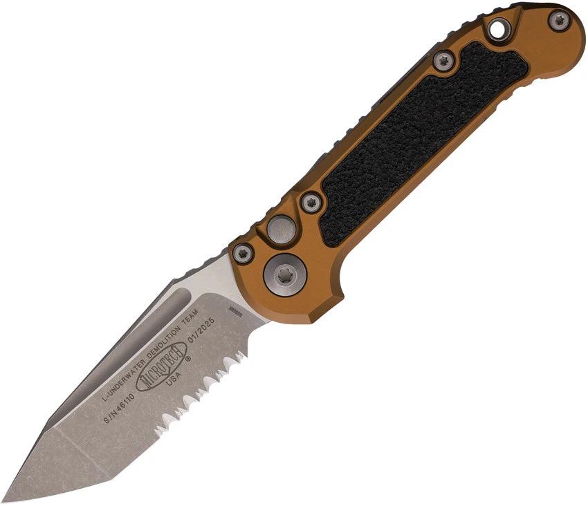 Microtech Auto LUDT Button Lock GenIII 1136-11APTA by Microtech