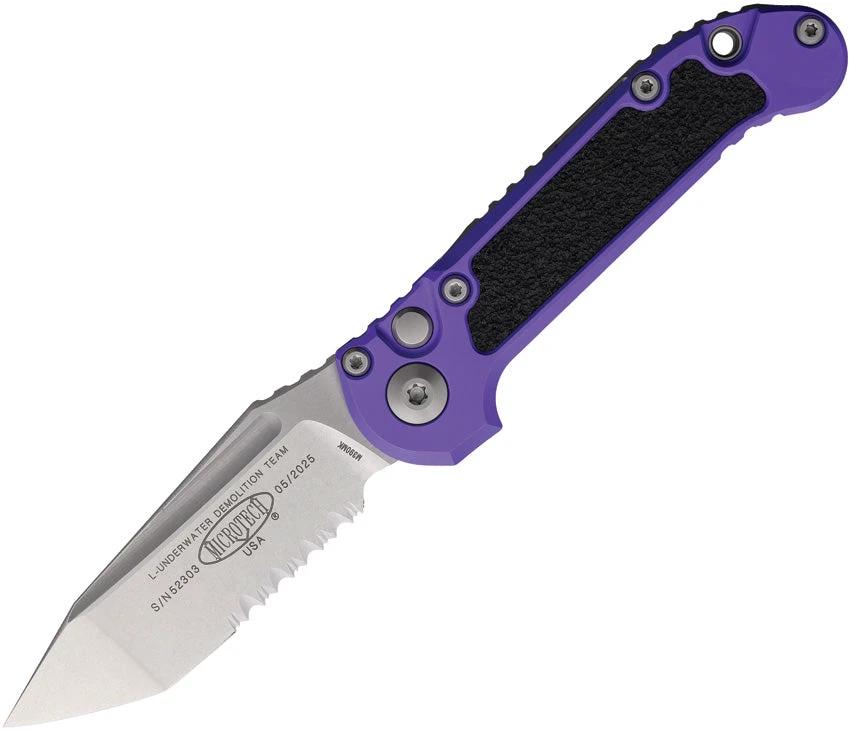 Microtech Auto LUDT Button Lock GenIII 1136-11PU by Microtech