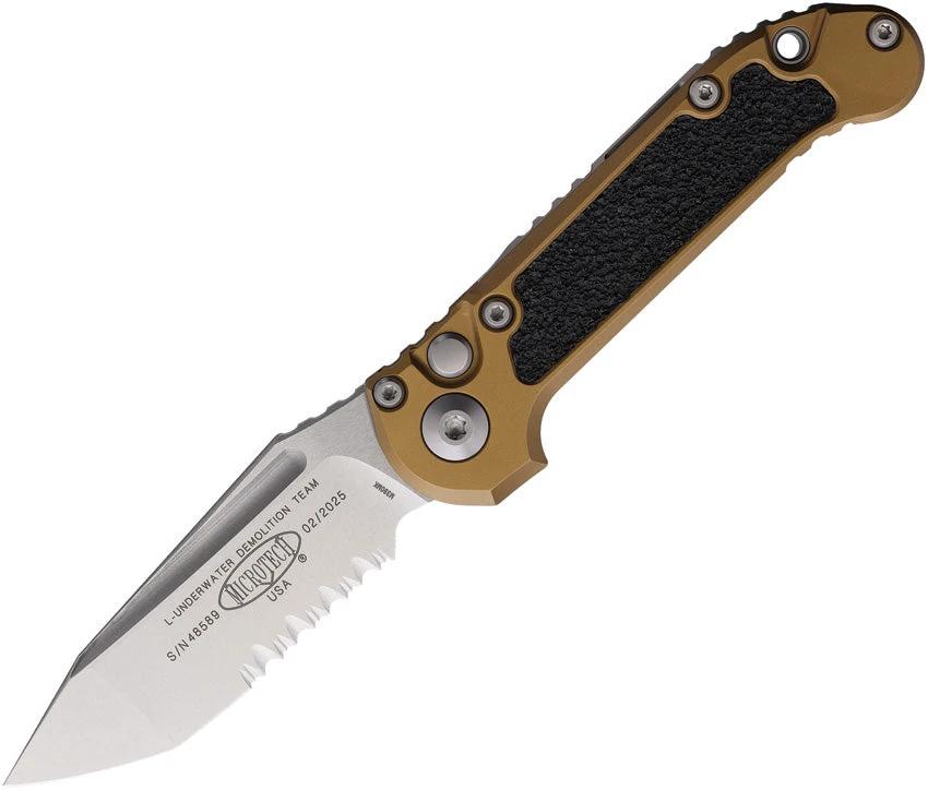 Microtech Auto LUDT Button Lock GenIII 1136-11TA by Microtech