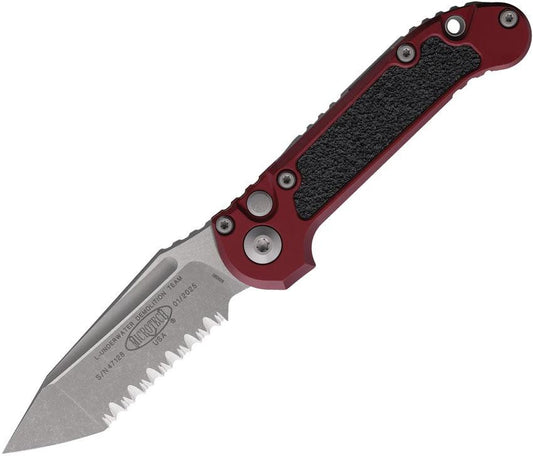 Microtech Auto LUDT Button Lock Gen III 1136-12APMR Automatic Opening Knife for EDC Enthusiasts by Microtech