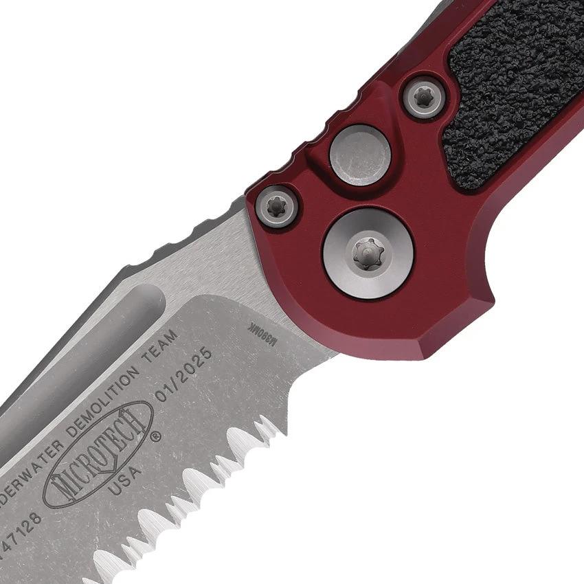 Microtech Auto LUDT Button Lock Gen III 1136-12APMR Automatic Opening Knife for EDC Enthusiasts by Microtech