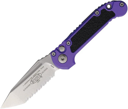 Microtech Auto LUDT Button Lock GenIII 1136-12PU by Microtech