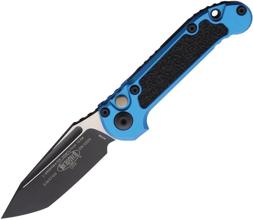 Microtech Auto LUDT Button Lock GenIII 1136-1BL by Microtech