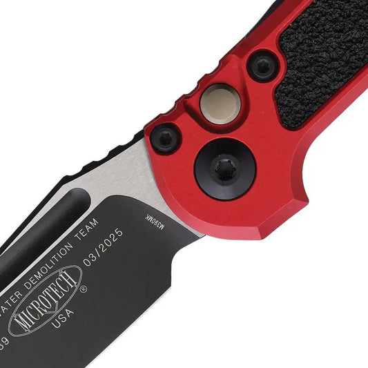 Microtech Auto LUDT Button Lock Gen III Knife Automatic Opening With Two Tone Bohler M390 Blade For EDC Enthusiasts by Microtech