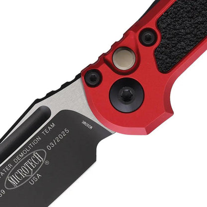 Microtech Auto LUDT Button Lock Gen III Knife Automatic Opening With Two Tone Bohler M390 Blade For EDC Enthusiasts by Microtech