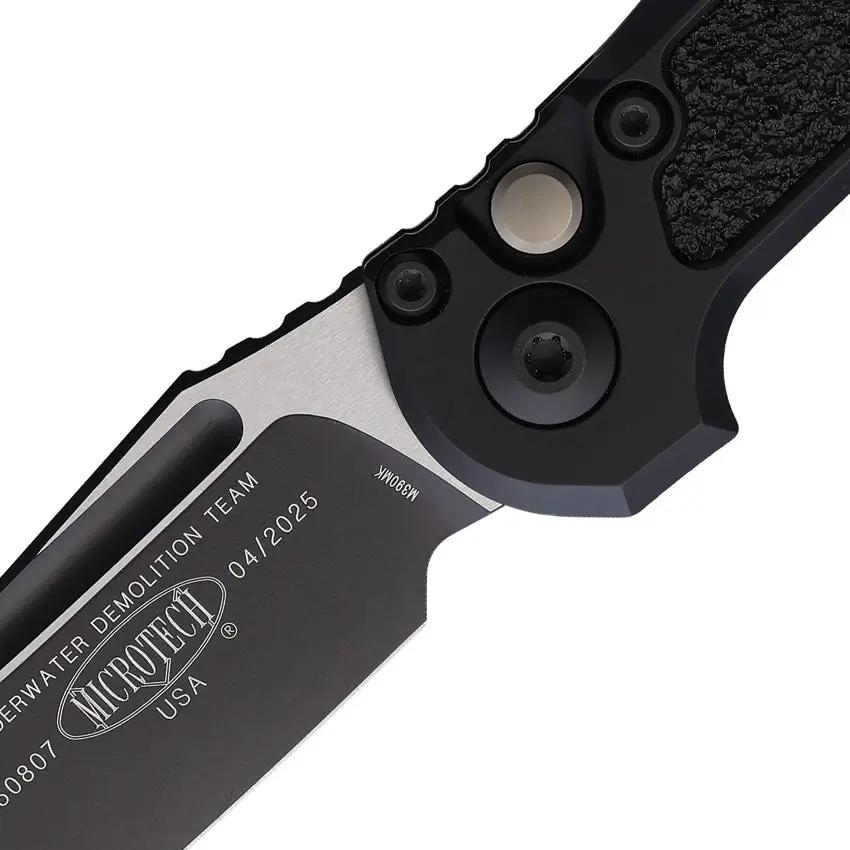 Microtech Auto LUDT Button Lock Gen III 1136 1T Automatic Opening for EDC Enthusiasts Bohler M390MK Tanto Blade by Microtech