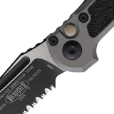 Microtech LUDT Auto Knife Gen III Button Lock 1136 2NC Premium Two Tone M390 Serrated For Collectors by Microtech