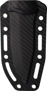 Microtech Socom Alpha Mini Fixed Blade Knife SE Stonewash 3.75in Blade Black G10 Handle Kydex Sheath For Tactical EDC by Microtech