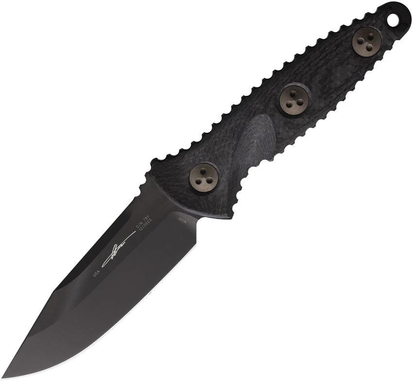 Microtech SOCOM Alpha Mini S/E DLC CF 113M-1DLCCFS by Microtech